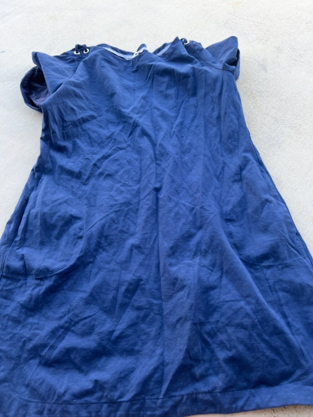 Tommy Bahama‎ large blue dress - Picture 6 of 10